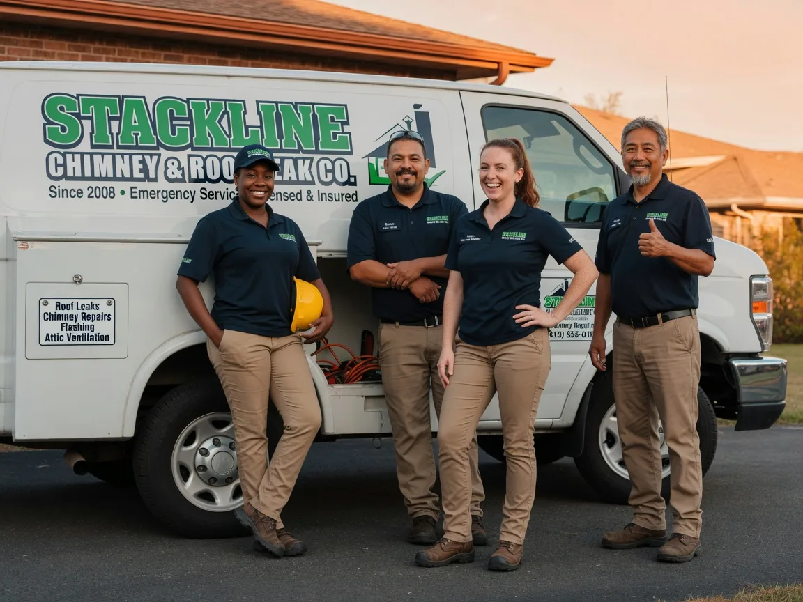Chimney flashing repair company in Blandinsville, IL